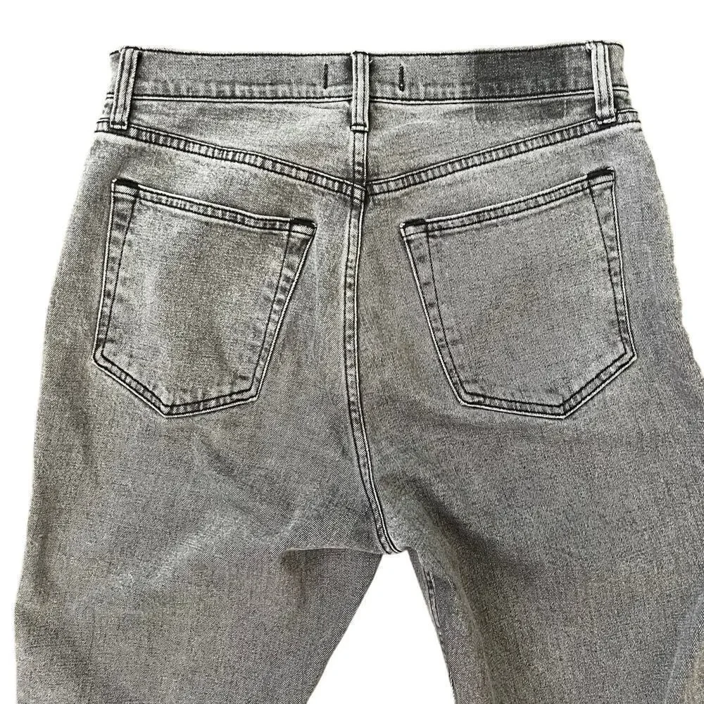 Abercrombie & Fitch Curve Love The Ankle Straight Ultra High Rise Jeans Sz. 10S - Picture 4 of 5